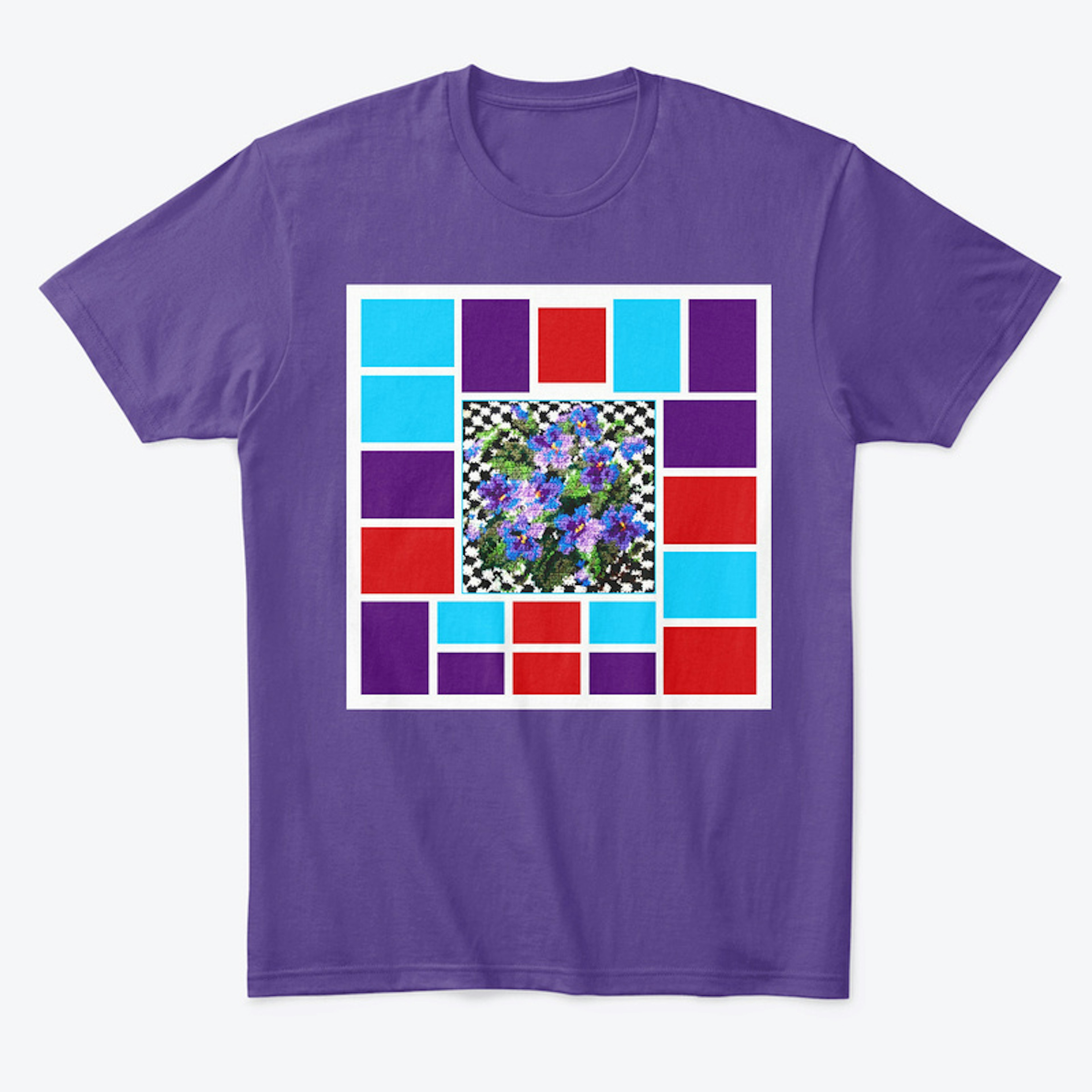 Aquarius Crochet Violet Flower