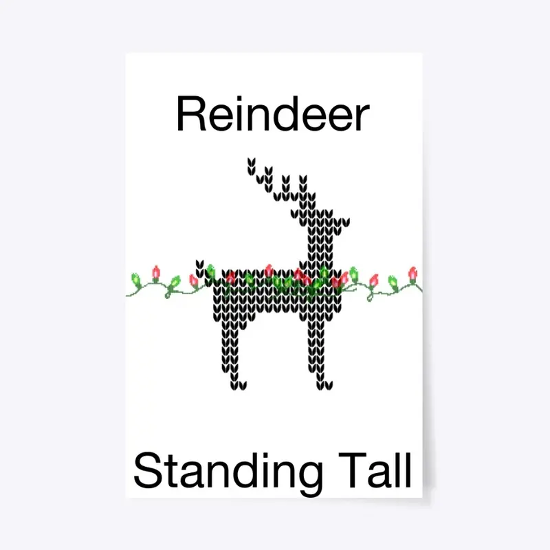 Reindeer Standing Tall